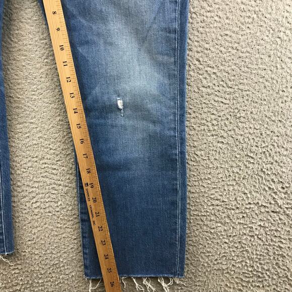 Madewell The High-Rise Slim BoyJean in Medium Wash Size 28 Casual - Picture 8 of 10